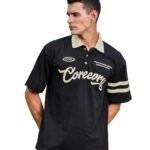 Men Croovey Print Oversized Fit T-Shirt